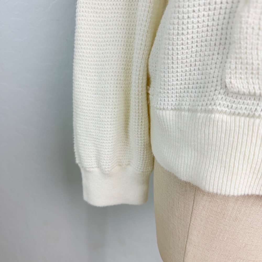 Faherty Throwback Cream Rainbow Stripe Organic Co… - image 6